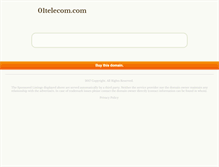 Tablet Screenshot of 01telecom.com