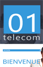Mobile Screenshot of 01telecom.net